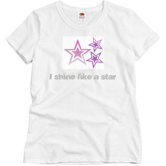 I shine like a star top on sale!