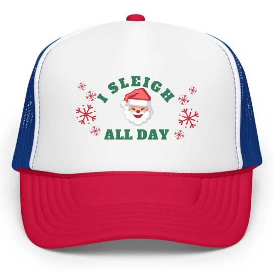 I Sleigh All Day Hat