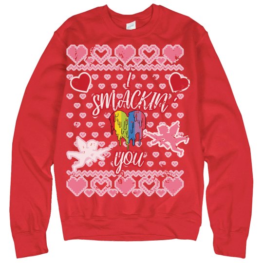 I SMACKIN' LOVE YOU (RED DISTRESSED)