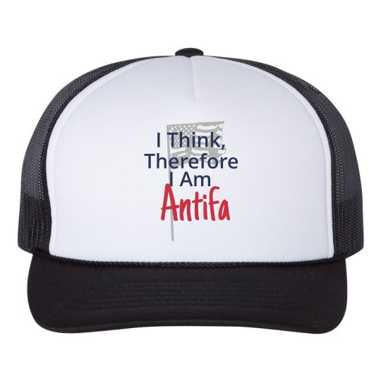 I Think, Therefore I Am Antifa Hat