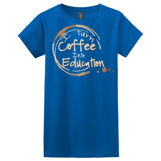 I turn Coffee into Education