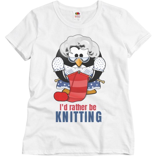 I'd rather be Knitting