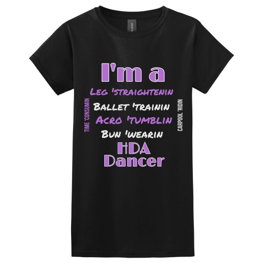 I’m a HDA Dancer Tee - Adult 