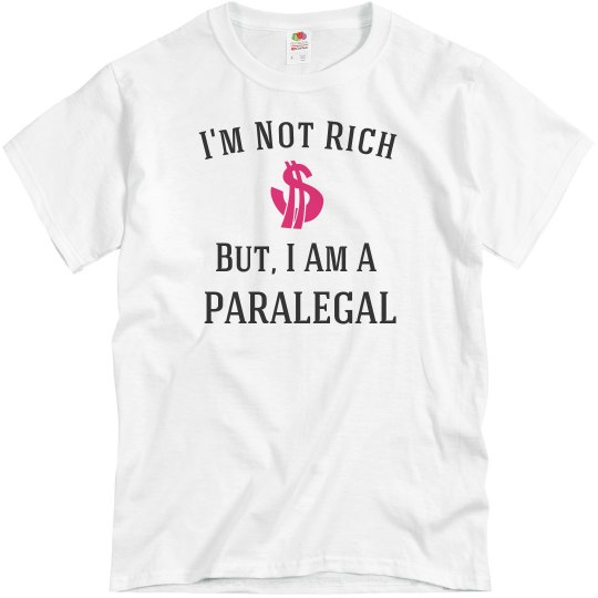 I'm a paralegal I'm a paralegal