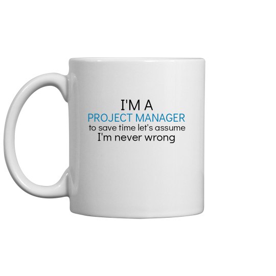 I'm a project manager