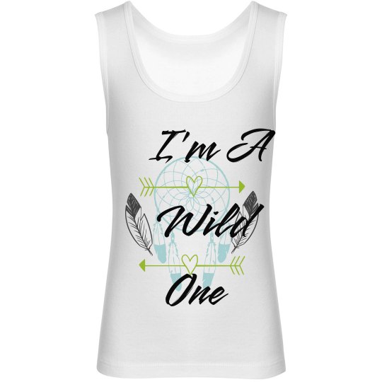 I'm A Wild One Tank Youth Boys I'm A Wild One Tank Youth Boys