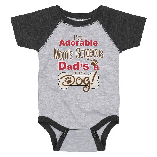 I'm Adorable Dad's Lucky Dog I'm Adorable Dad's Lucky Dog