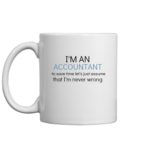 I'm an accountant