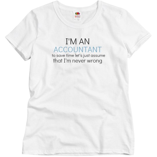 I'm an accountant