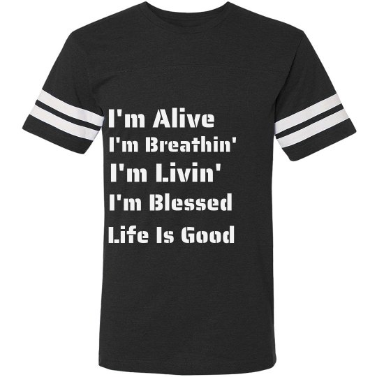 I'm Blessed Men's Vintage Tee