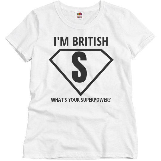 I'm British