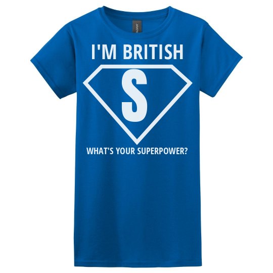 I'm British
