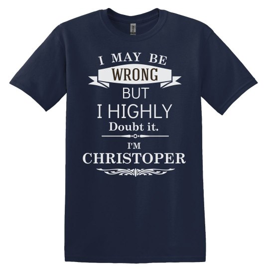 I'm Christopher