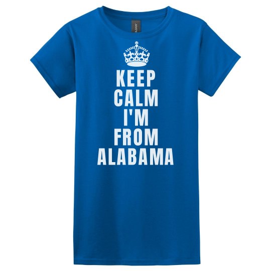 I'm from Alabama