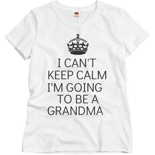 I'm going to be a grandma
