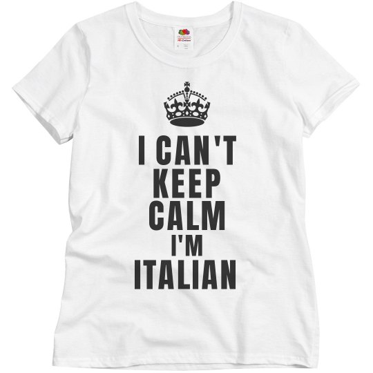 I'm Italian