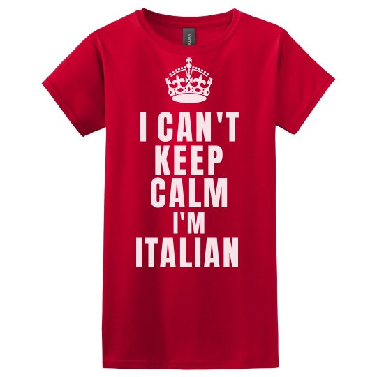 I'm Italian
