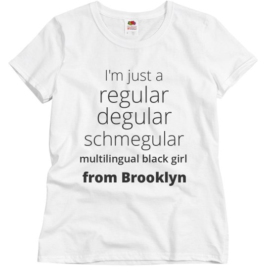 I'm Just A Regular Degular Tee I'm Just A Regular Degular Tee