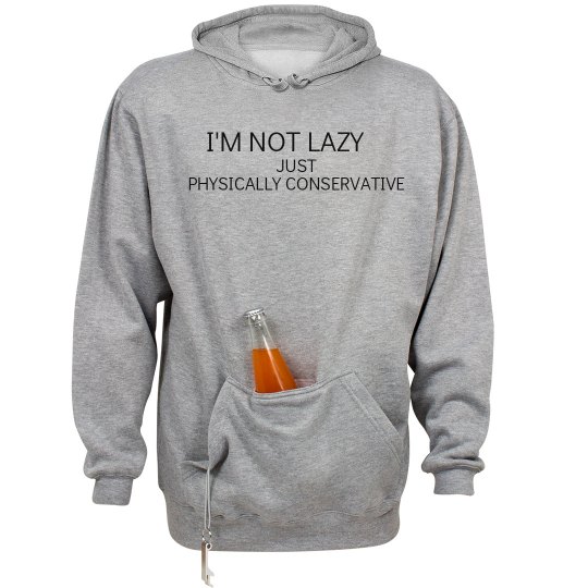 I'm not lazy