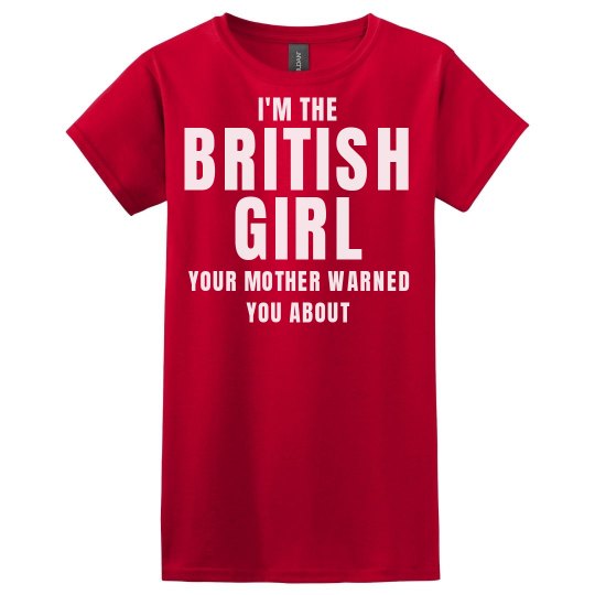 I'm the British girl