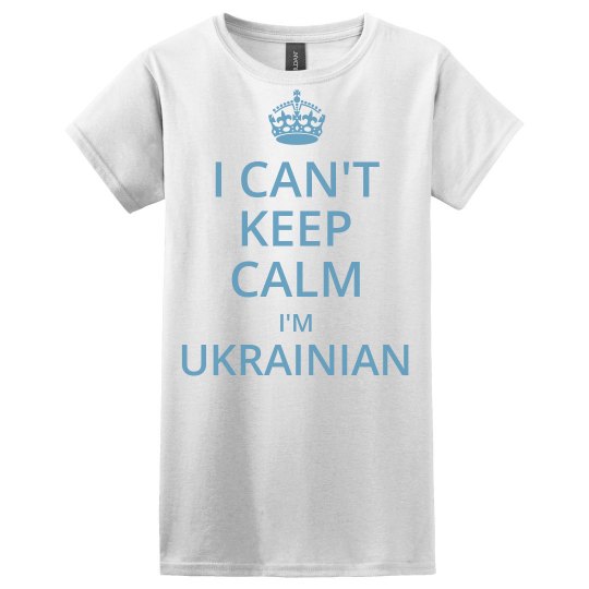 I'm Ukrainian