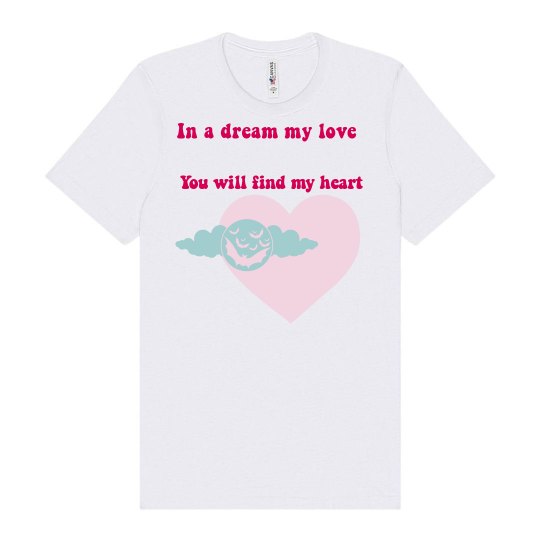 In a dream my love you will find my heart 