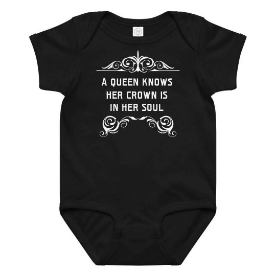 In her soul Onesie- BLK In her soul Onesie- BLK