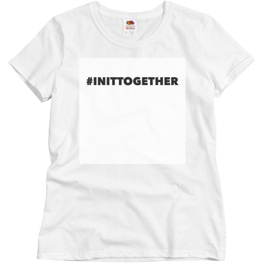 In it together tee bold