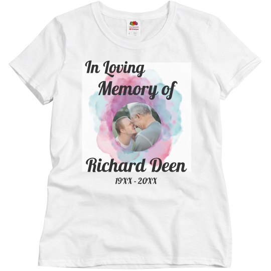 In Loving Memory Photo T-Shirt