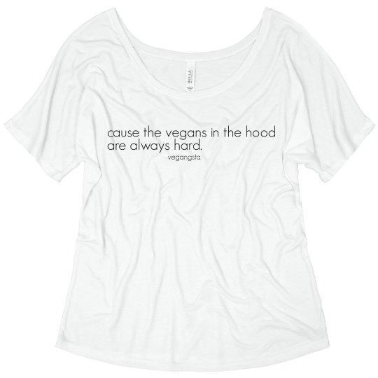 in the hood... simple tee