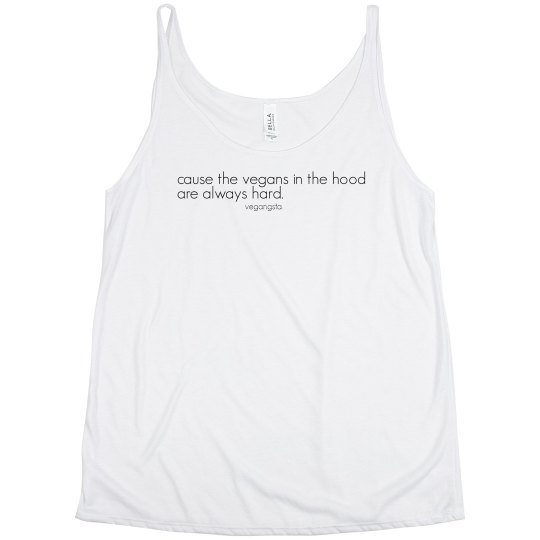 in the hood... slouchy tank