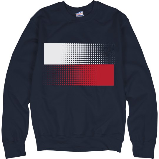 Indian's Plain Striped Sweatshir