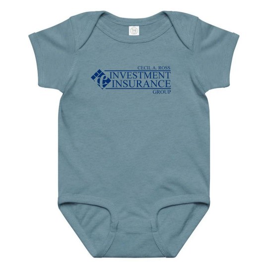 Infant Lap Shoulder Creeper CARIBBEAN