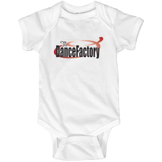 Infant Lap Shoulder Creeper White - Infant Fine Jersey Bodysuit: The Dance Facto