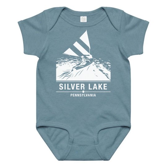 Infant onsie SILVER LAKE