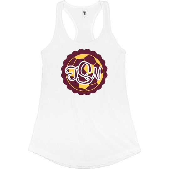 Initial Soccer Monogram