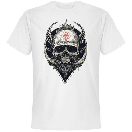 Ink'd Roses Dimond skull 1