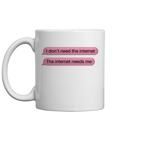 Internet Coffee Mug Internet Coffee Mug
