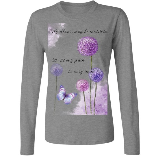 Invisible Illness Relaxed Fit Ladies Tee