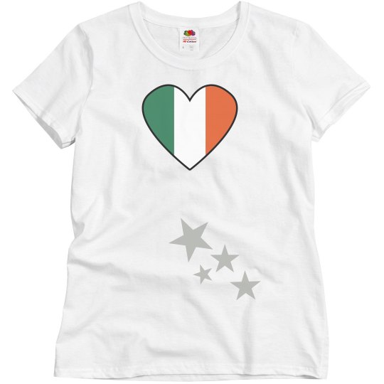 Irish flag top Irish flag top