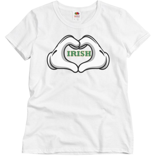 Irish Heart Tee Shirt 