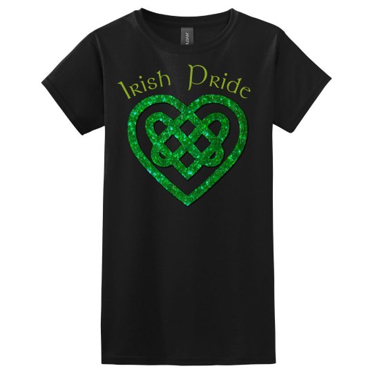 Irish Pride Celtic Heart Tee 