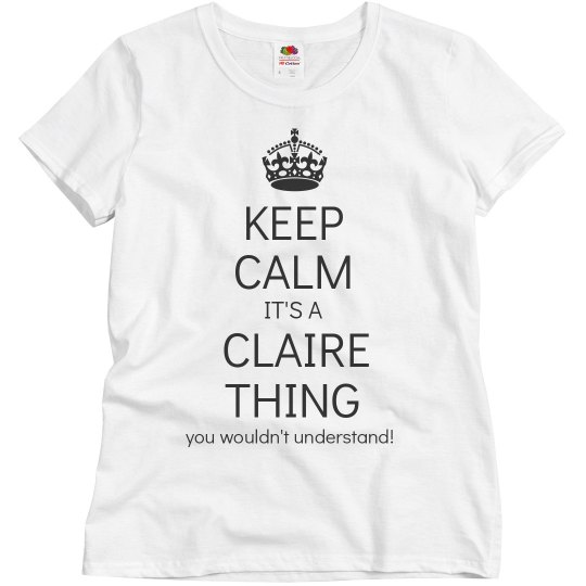 It a claire thing