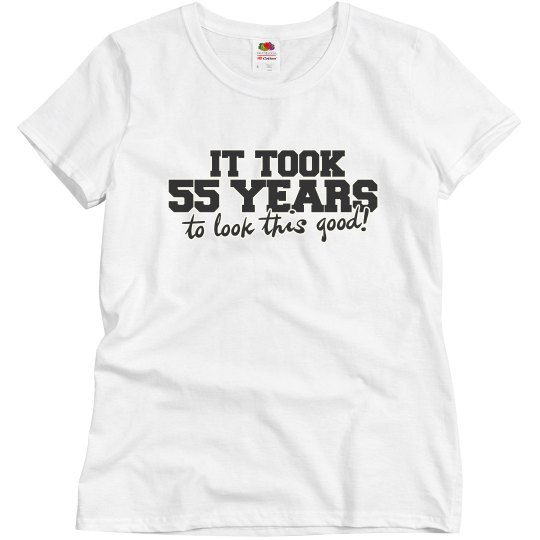 it took 55 years to look it took 55 years to look