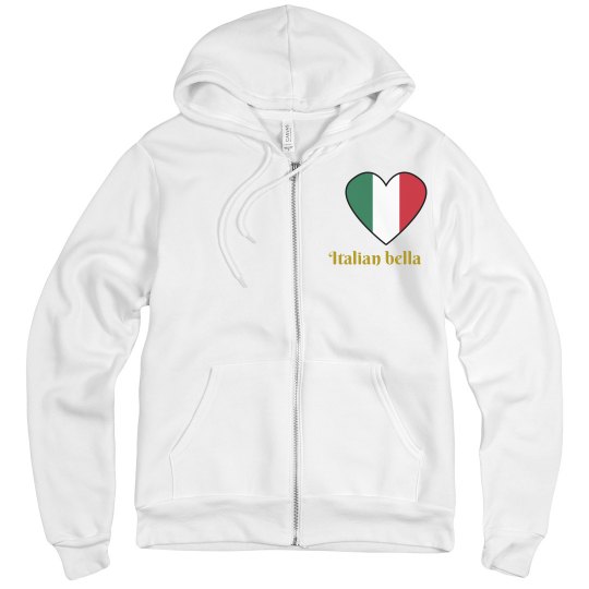 Italian flag hoodie Italian flag hoodie