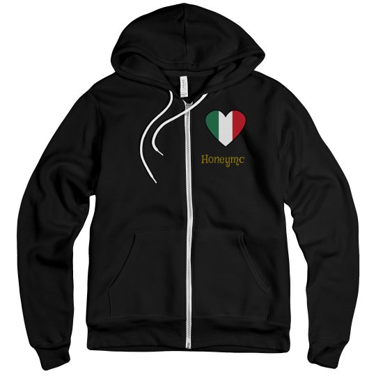 Italy flag hoodie