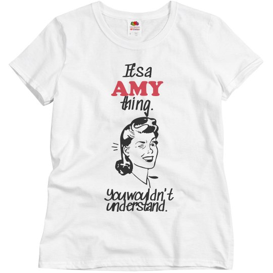 It's a Amy thing