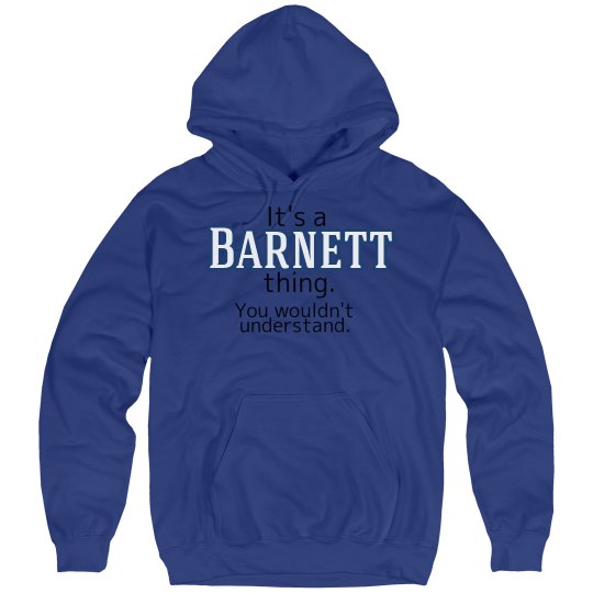 Its a Barnett thing