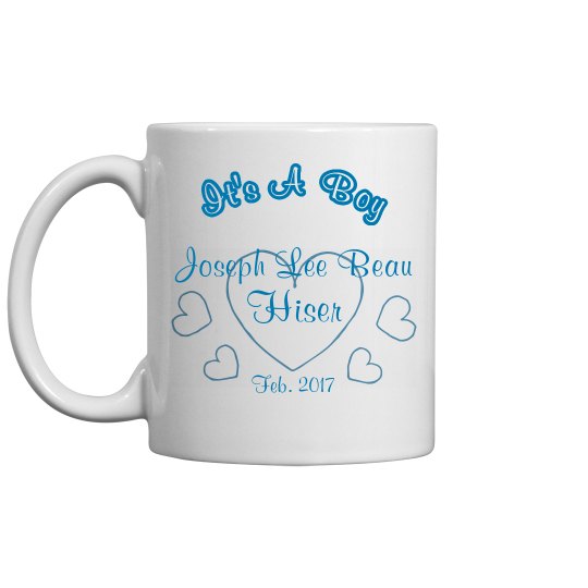 It's a boy mug