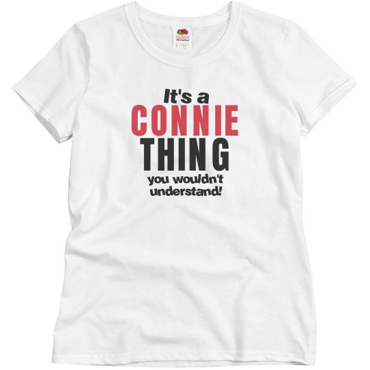 It's a Connie thing